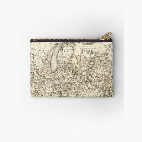 Item preview, Map of the Continental Railroad Route (1873) designed and sold by allhistory.