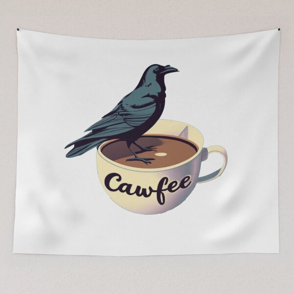 Item preview, Cawfee crow designed and sold by PawelNature.