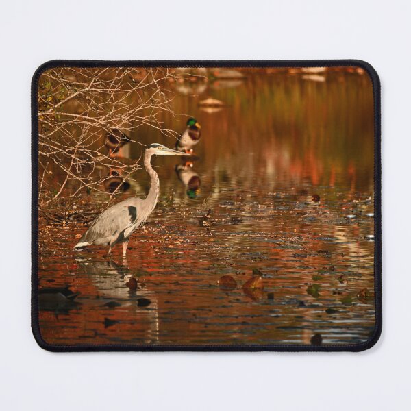 Item preview, Wildlife in Autumn.... (Heron) designed and sold by Poete100.