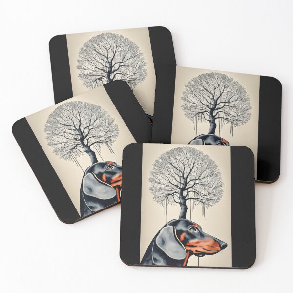 Item preview, Under the tree designed and sold by DachshundsOnRB.