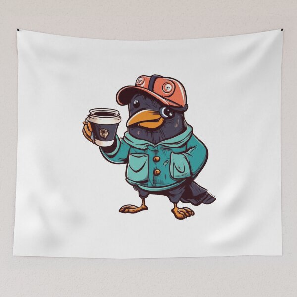 Item preview, Cawfee crow designed and sold by PawelNature.