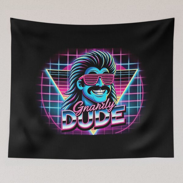 Item preview, 80s slang: Gnarly Dude designed and sold by 80s teeshirts.