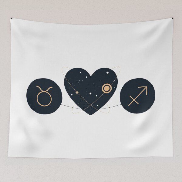 Item preview, Romantic Zodiac Couples - Taurus Loves Sagittarius designed and sold by wugnia.