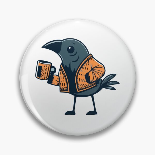 Item preview, Cawfee crow designed and sold by PawelNature.