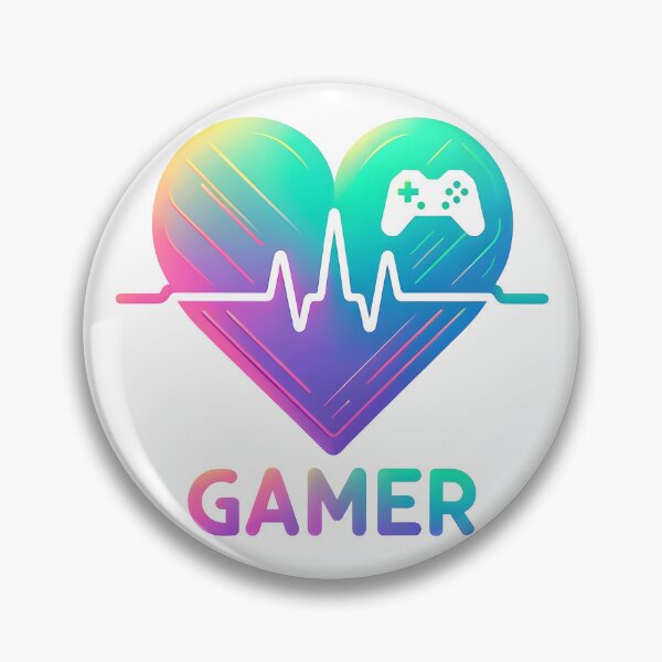 Item preview, The Colorful Heartbeat of Gaming designed and sold by Studio-Mind.