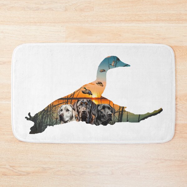 Item preview, Labrador Retrievers and Flying Mallards Sunrise designed and sold by LifeCrush.