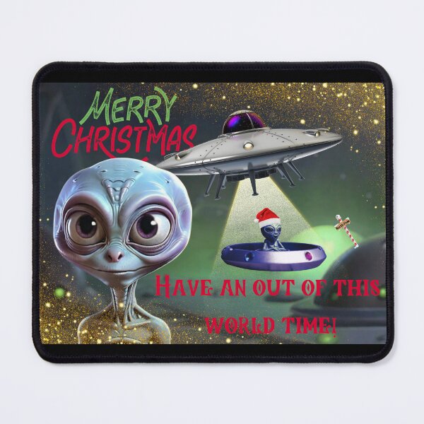 Item preview, Merry Christmas Alien designed and sold by Dragoncc.