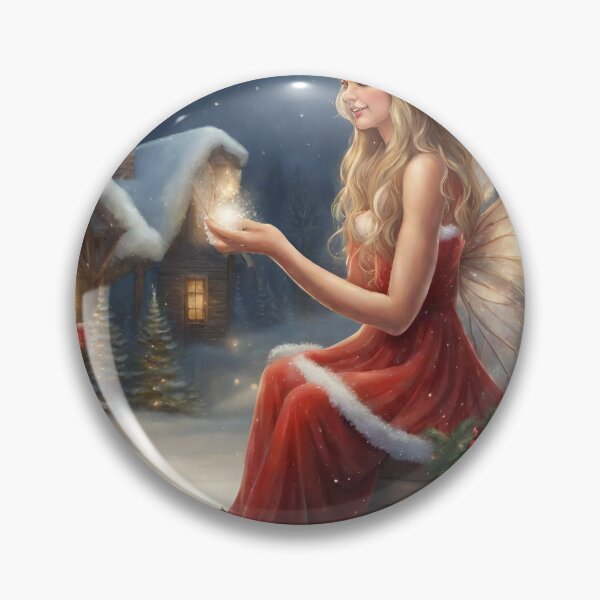 Item preview, Christmas village fairy  designed and sold by SeeingBeyond.