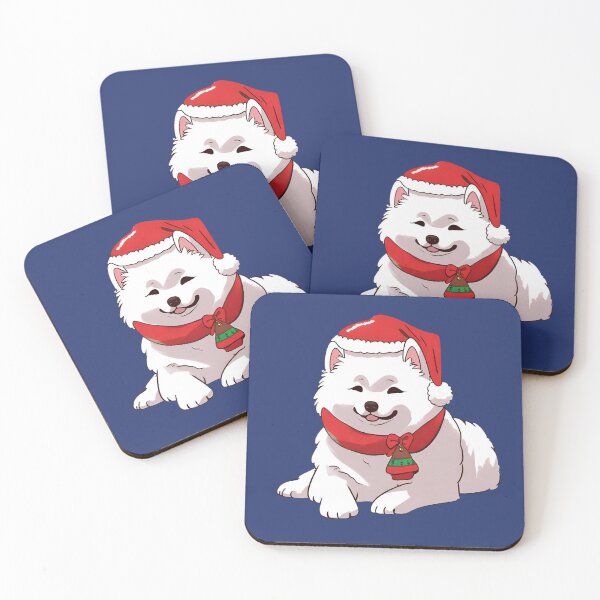 Item preview, Christmas Samoyed Puppy designed and sold by Confettics.