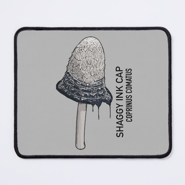 Item preview, Shaggy Ink Cap Mushroom designed and sold by Maybe-A-Robot.