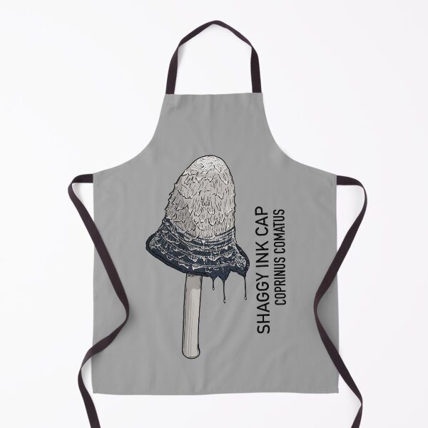 Item preview, Shaggy Ink Cap Mushroom designed and sold by Maybe-A-Robot.