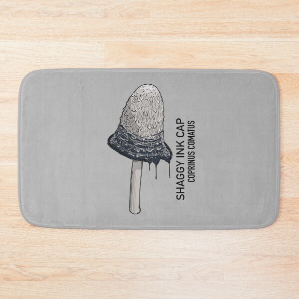 Item preview, Shaggy Ink Cap Mushroom designed and sold by Maybe-A-Robot.