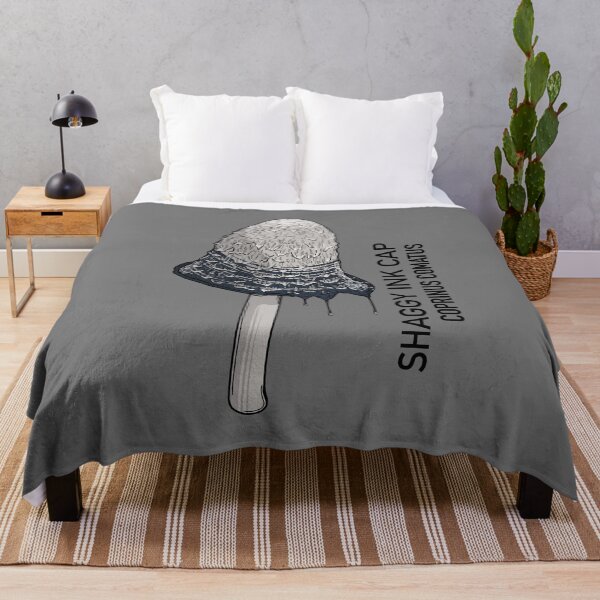 Item preview, Shaggy Ink Cap Mushroom designed and sold by Maybe-A-Robot.