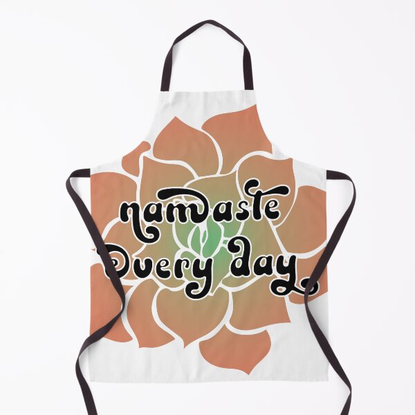 Item preview, namaste every day with california sunset succulent designed and sold by sassandsun.