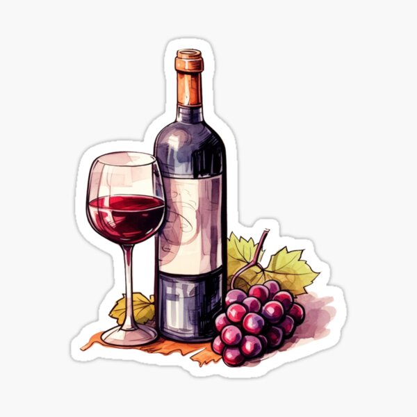 Item preview, Red Wine designed and sold by Sketch-Shack.