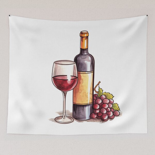 Item preview, Red Wine designed and sold by Sketch-Shack.