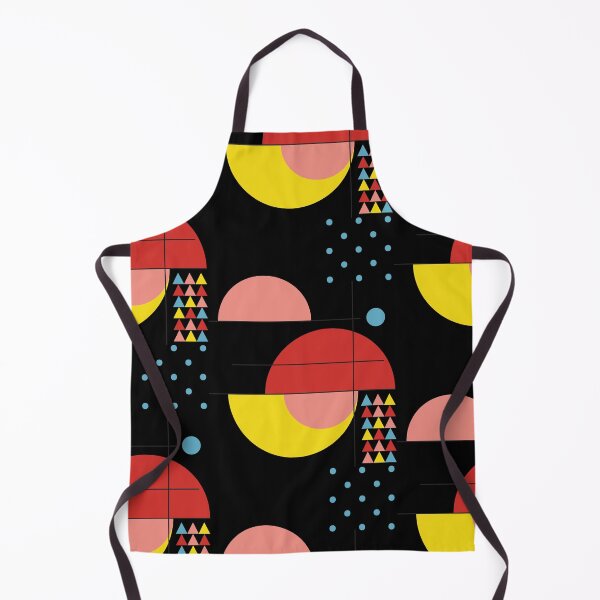 Exploring geometric symmetry in harmonious abstract acrt Apron