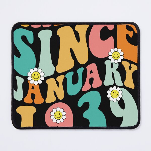 Item preview, Awesome Since January 1939 | Made In 1939 | Retro Groovy Birthday designed and sold by Christina-grich.