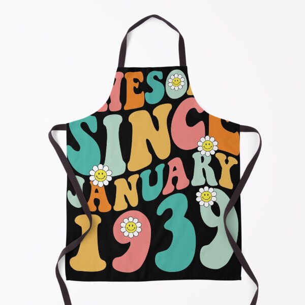 Item preview, Awesome Since January 1939 | Made In 1939 | Retro Groovy Birthday designed and sold by Christina-grich.