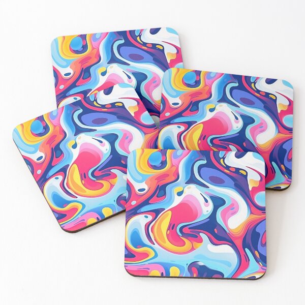 Item preview, Liquid abstract pattern 02 designed and sold by DefauItCube.