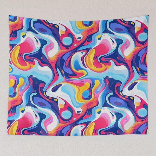 Item preview, Liquid abstract pattern 02 designed and sold by DefauItCube.