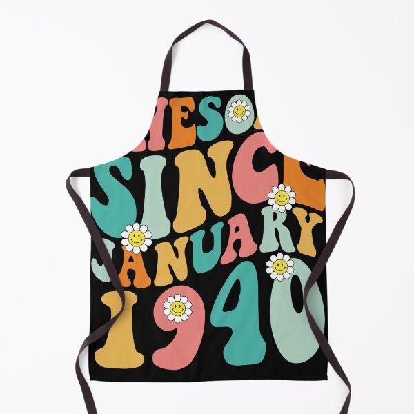 Item preview, Awesome Since January 1940 | Made In 1940 | Retro Groovy Birthday designed and sold by Christina-grich.