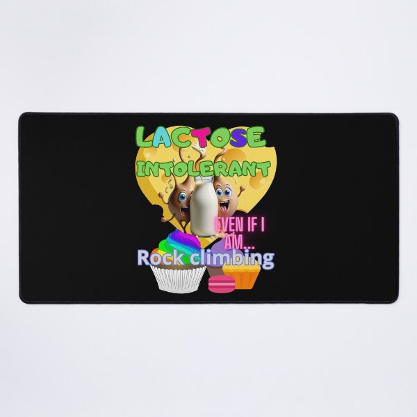 Item preview, LACTOSE FREE LACTOSE INTOLERANT ROCK CLIMBING designed and sold by carlos crane.