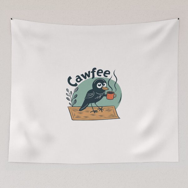 Item preview, cawfee crow designed and sold by Clouth Clothing  ⭐⭐⭐⭐⭐.