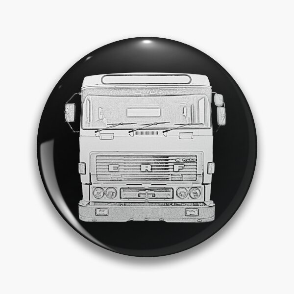 Item preview, Classic 1980s ERF C Series lorry monochrome designed and sold by soitwouldseem.