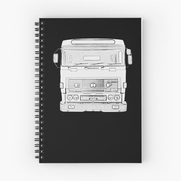Item preview, Classic 1980s ERF C Series lorry monochrome designed and sold by soitwouldseem.
