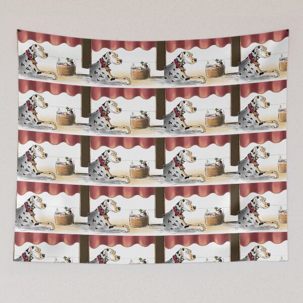 Item preview, ‘Love Is Love’ Dalmatian and Mouse Humorous Cartoon  designed and sold by Tea&Zoomies.