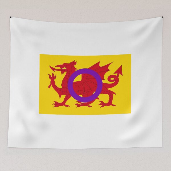 Item preview, Intersex Welsh Flag designed and sold by zippex.