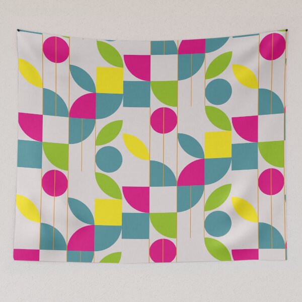 Item preview, Exploring geometric symmetry in harmonious abstract acrt designed and sold by vicempe.