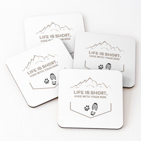 Item preview, Hike With Your Dog Hiking Dad Hiking Mom designed and sold by OliveAndSnow.