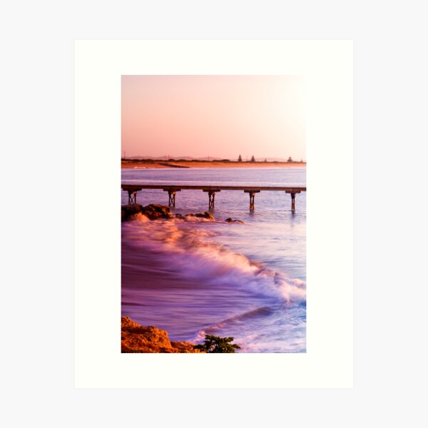 Item preview, Crashing waves as the sun rises at Beachport designed and sold by Elana Bailey.