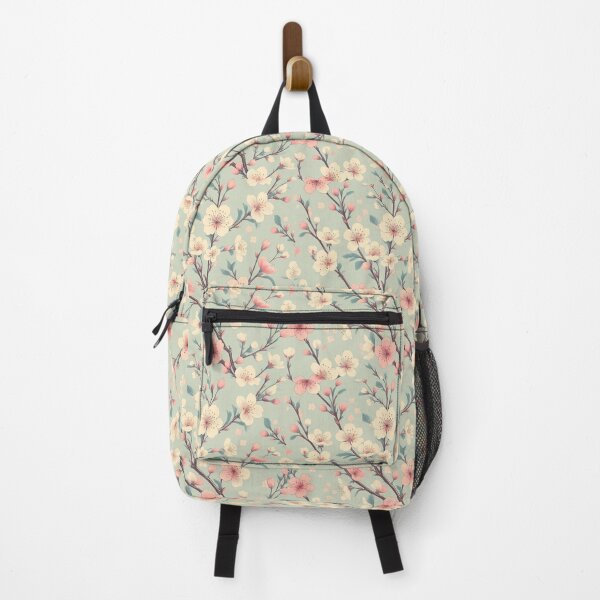 Item preview, Cherry blossom pastel pattern - retro style designed and sold by PatternBouquet.