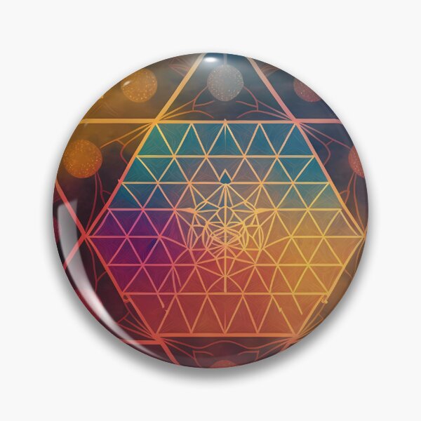 Item preview, “Voxelized Triangular Structure of Crystals” designed and sold by Art-Vortex-fr.