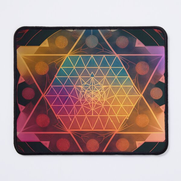 Item preview, “Voxelized Triangular Structure of Crystals” designed and sold by Art-Vortex-fr.