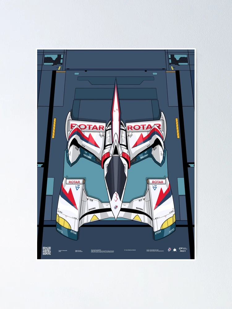 Cyber Formula : Union Savior Issuxark 00-X3/ii detailed