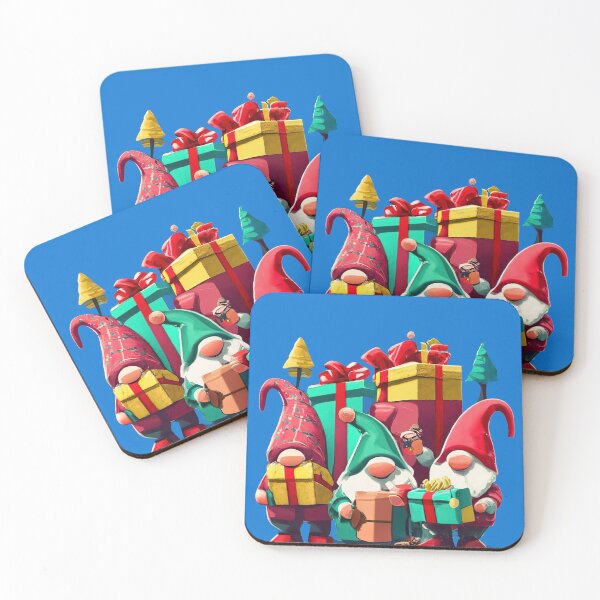 Item preview, Christmas Elves With Presents designed and sold by SorryFrog.