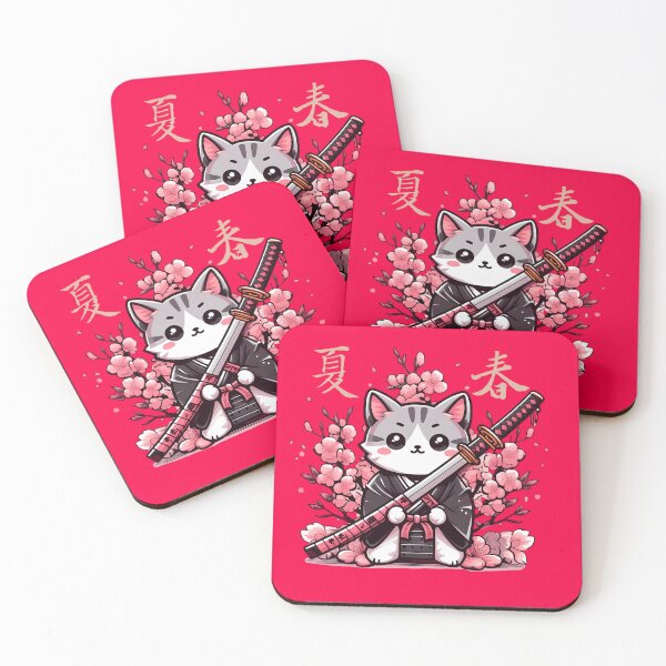 Item preview, katana cat japanese culture designed and sold by IAPICTURE.