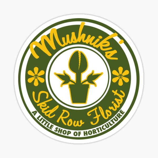 Mushnik's Skid Row Florist Sticker