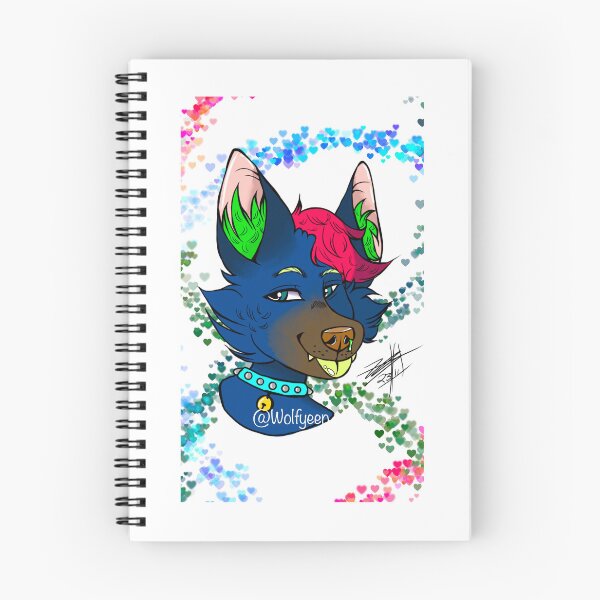 Item preview, Rainbow dog designed and sold by Wolfyeen.