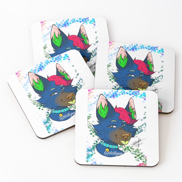 Item preview, Rainbow dog designed and sold by Wolfyeen.