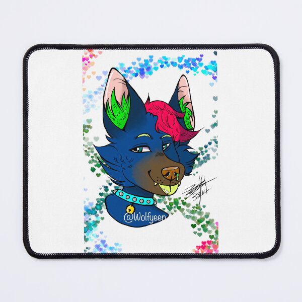 Item preview, Rainbow dog designed and sold by Wolfyeen.