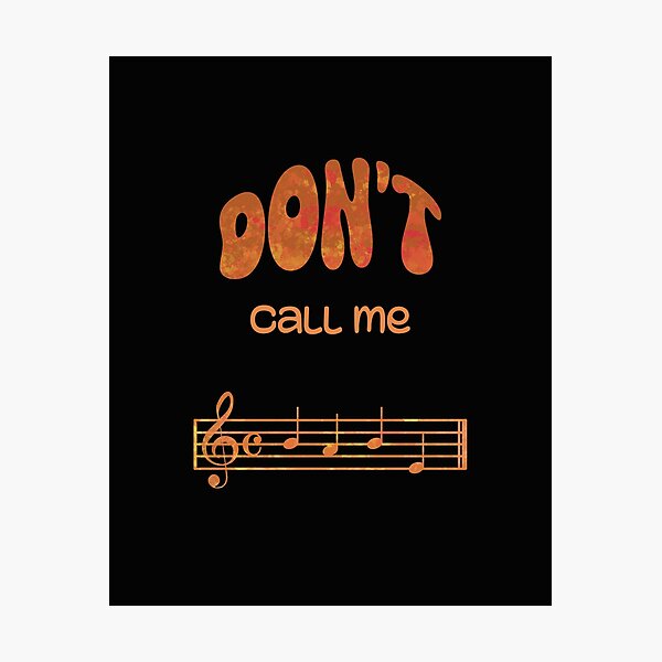 Item preview, Don't call me babe, for music fans. designed and sold by TilmanTrades.