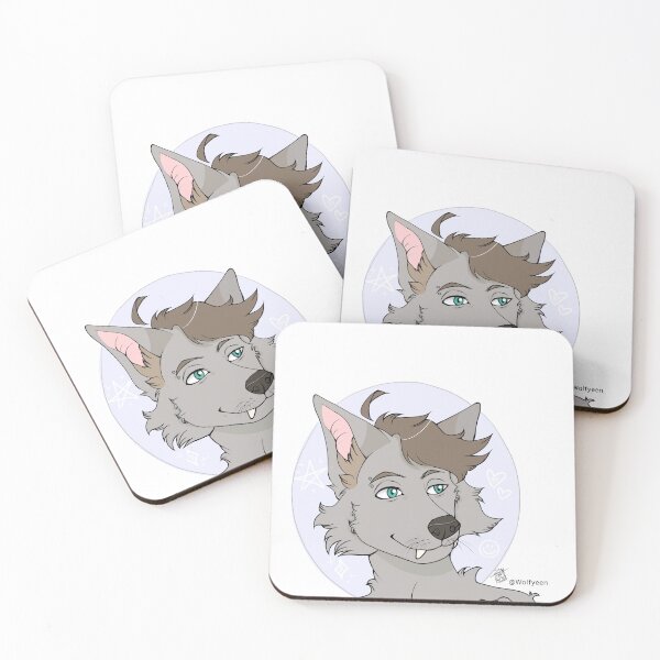 Item preview, Grey dog designed and sold by Wolfyeen.