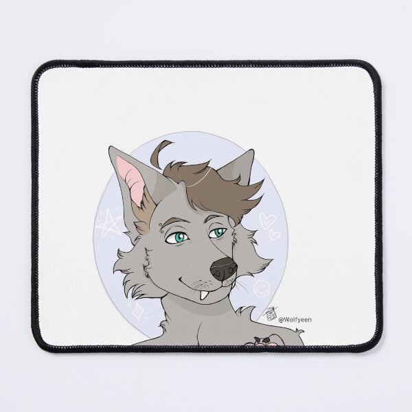 Item preview, Grey dog designed and sold by Wolfyeen.