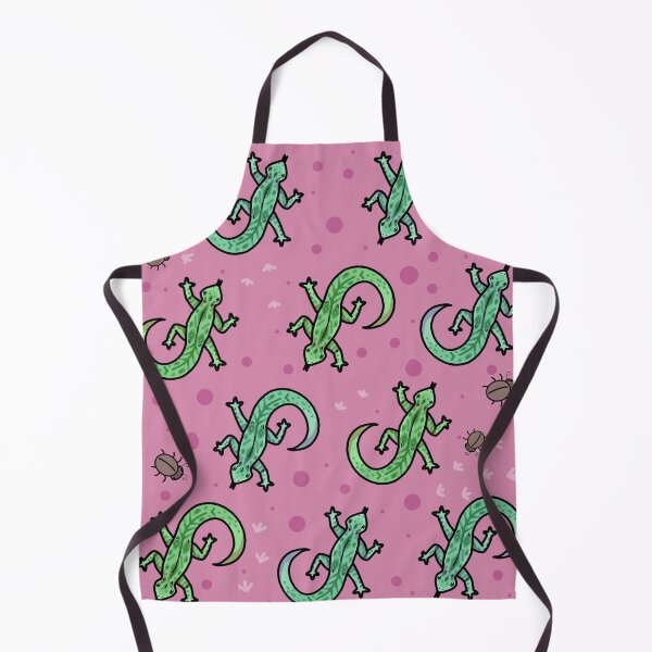 Item preview, Pink and Green lizards and beetles designed and sold by LizIsLiving.