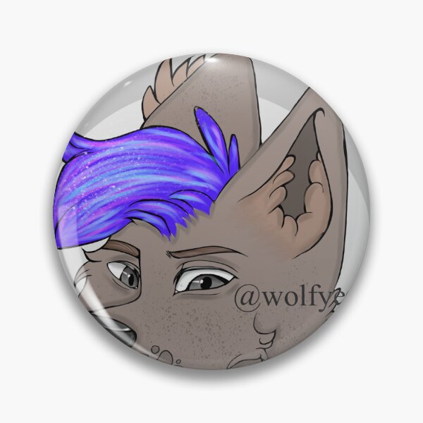 Item preview, Blue haired dog designed and sold by Wolfyeen.